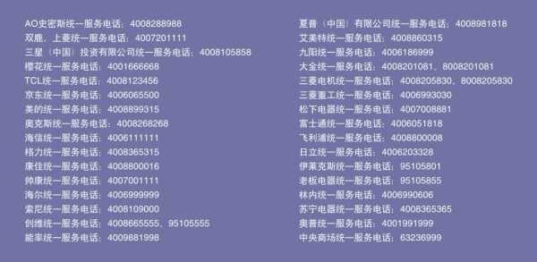 家电维修电话彩铃