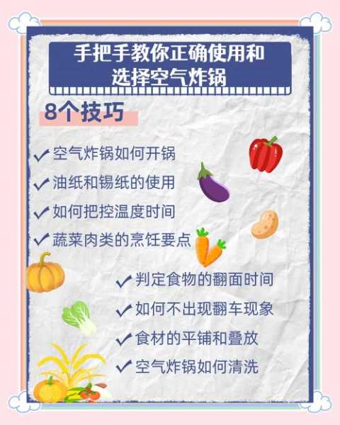 空气炸锅的使用方法步骤