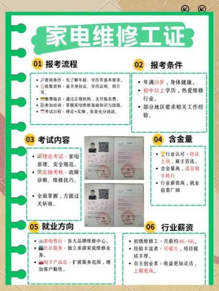 维修家电需要证吗