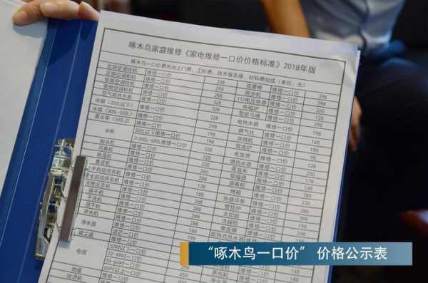 啄木鸟收费价目表